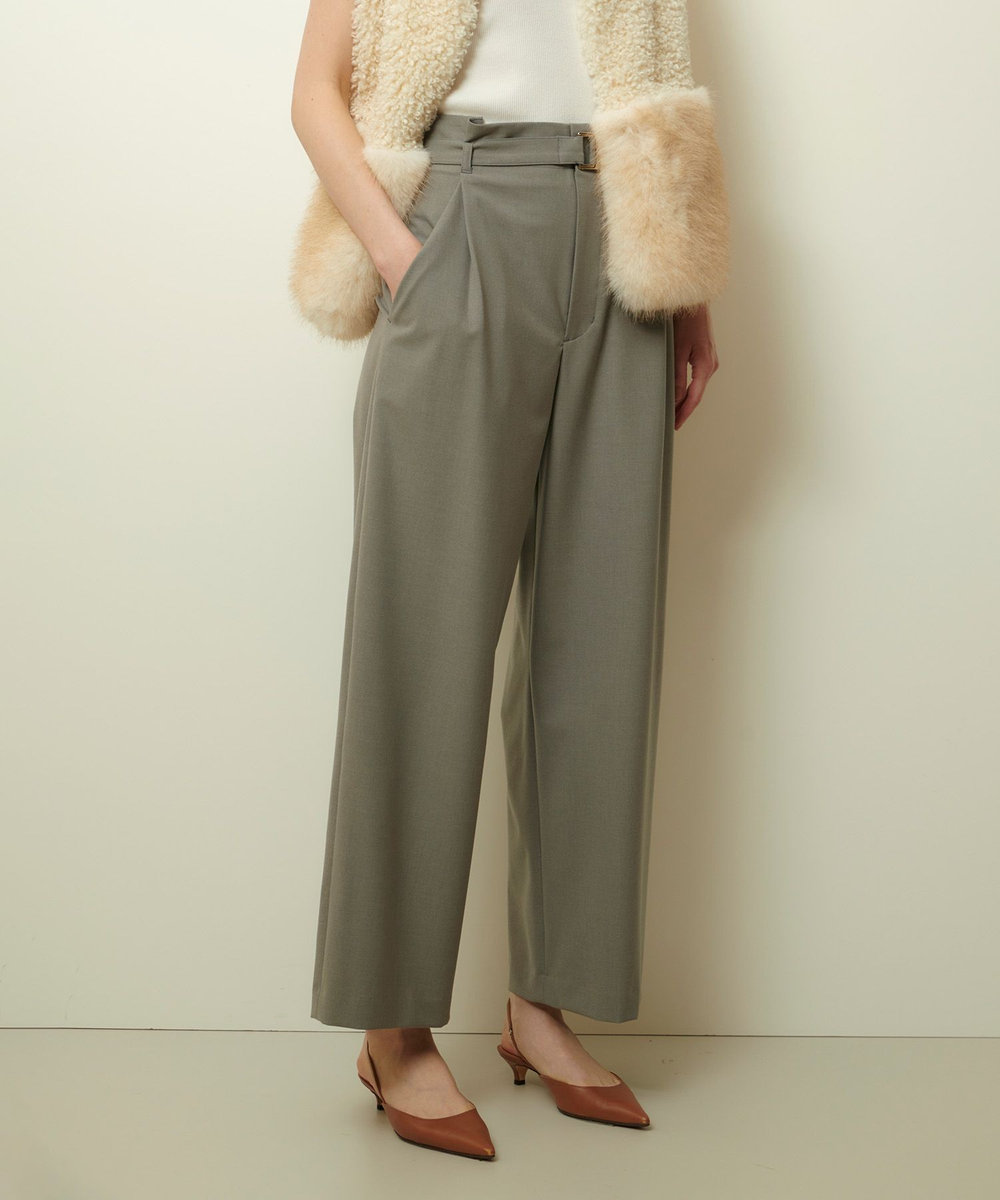 allureville TRストレッチヨークレスパンツ グレー (92)