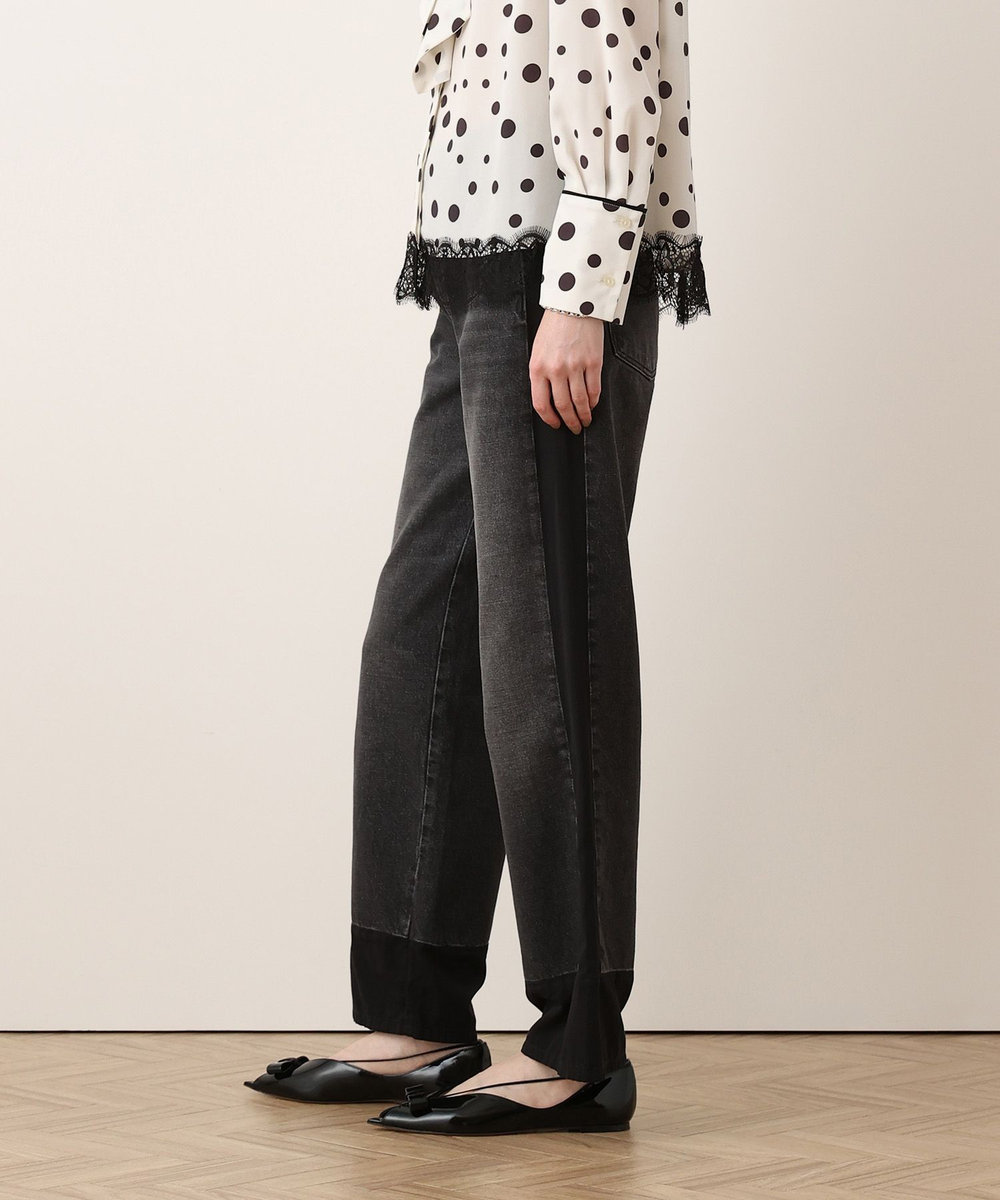 buying 【FRENKEN(フランケン)】MOVE CUT HEM DENIM チャコールグレー (94)
