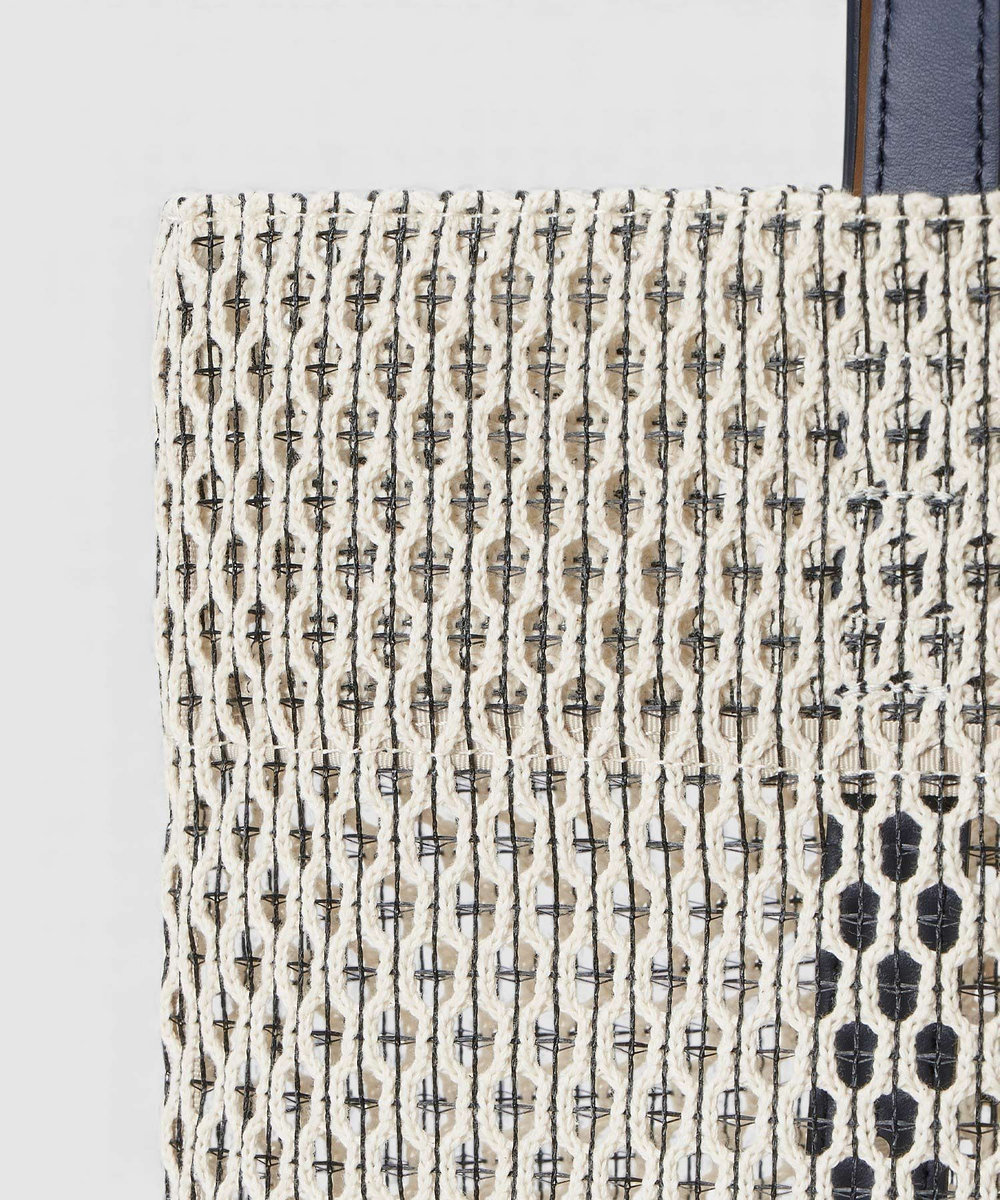 buying 【MARY AL TERNA(メアリーオルターナ)】GAPトートバッグ ホワイト系 (08)