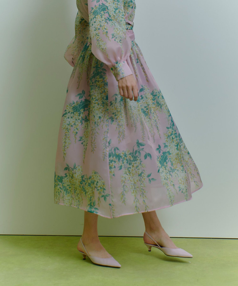 LOULOU WILLOUGHBY 【LOULOU WILLOUGHBY】RATTIオーガンフラワースカート ピンク (41)