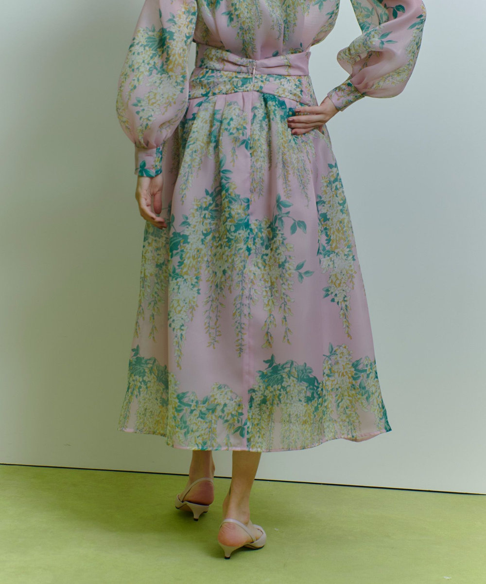 LOULOU WILLOUGHBY 【LOULOU WILLOUGHBY】RATTIオーガンフラワースカート ピンク (41)