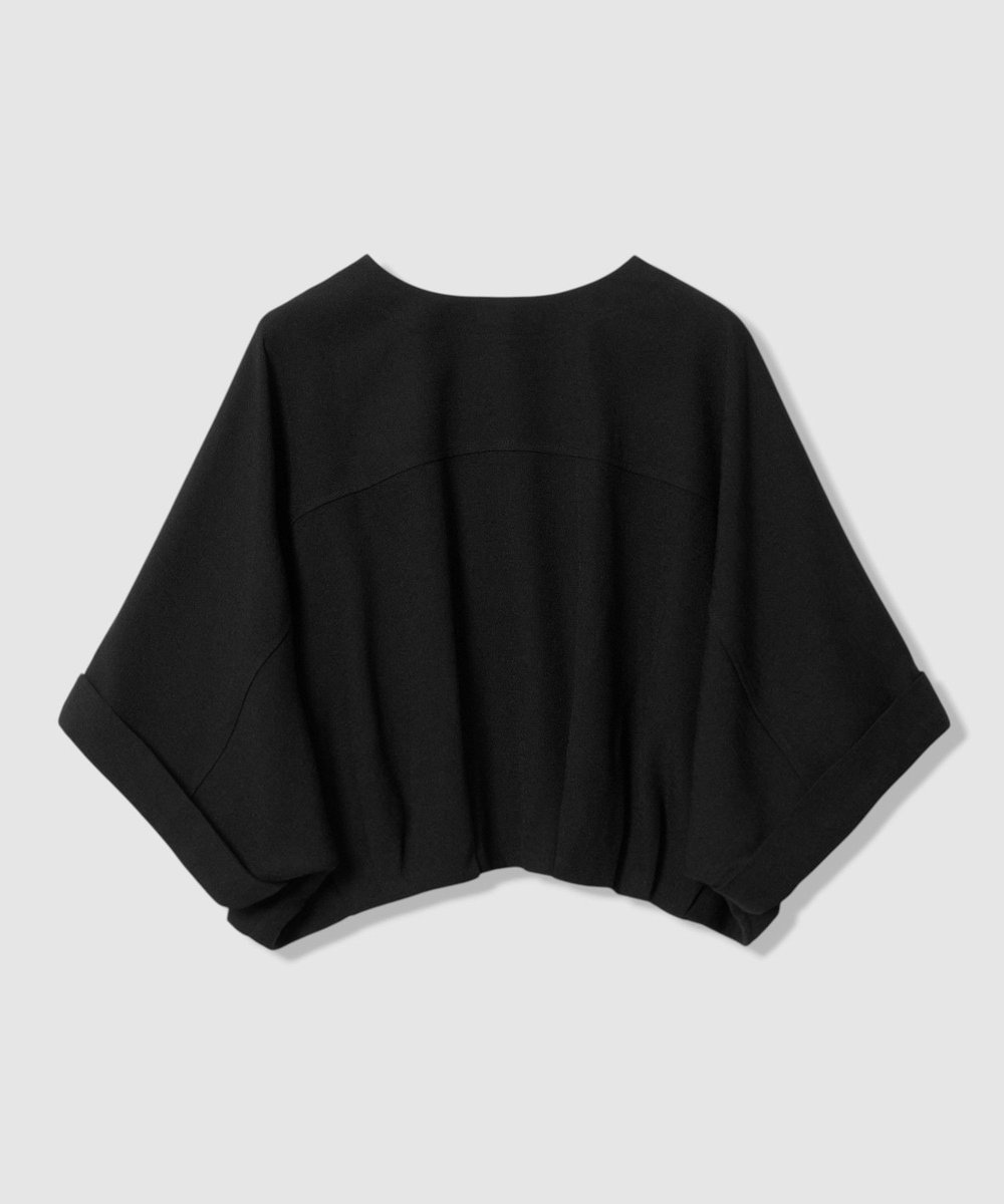 allureville オックスフレンチスリーブジャケット ブラック (95)
