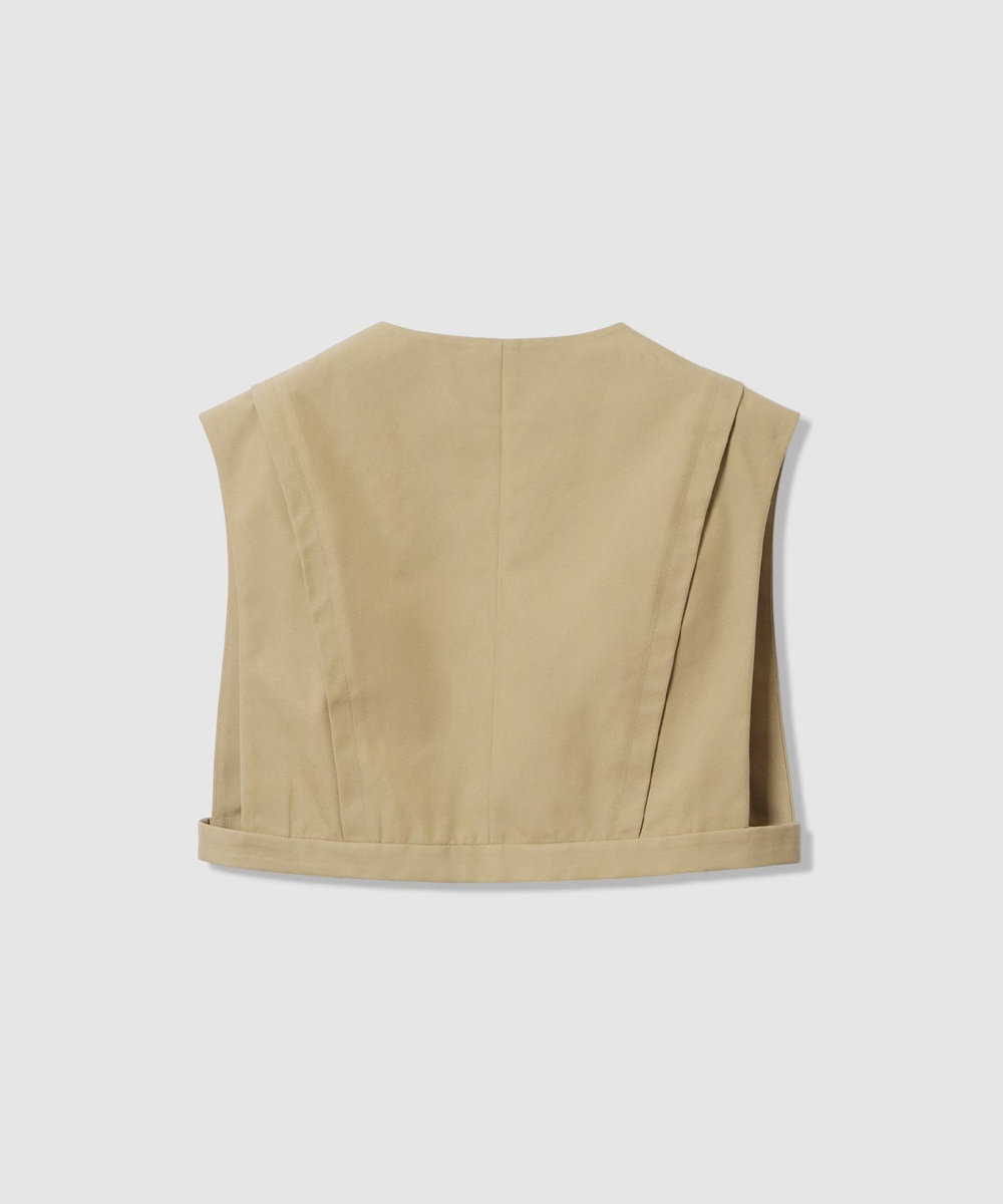 allureville 4WAYスタンドロングコート ベージュ (11)