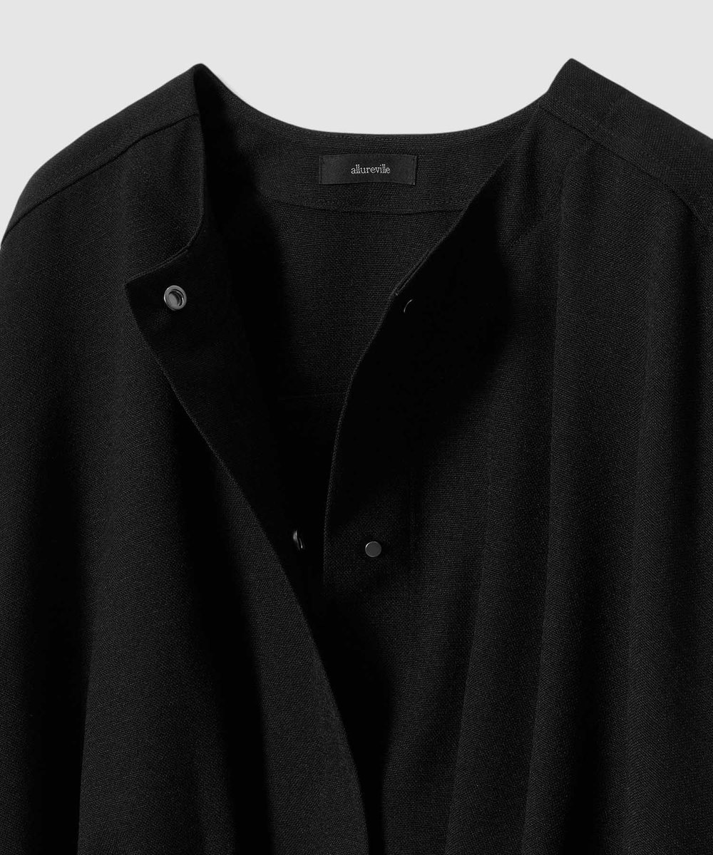 allureville オックスフレンチスリーブジャケット ブラック (95)