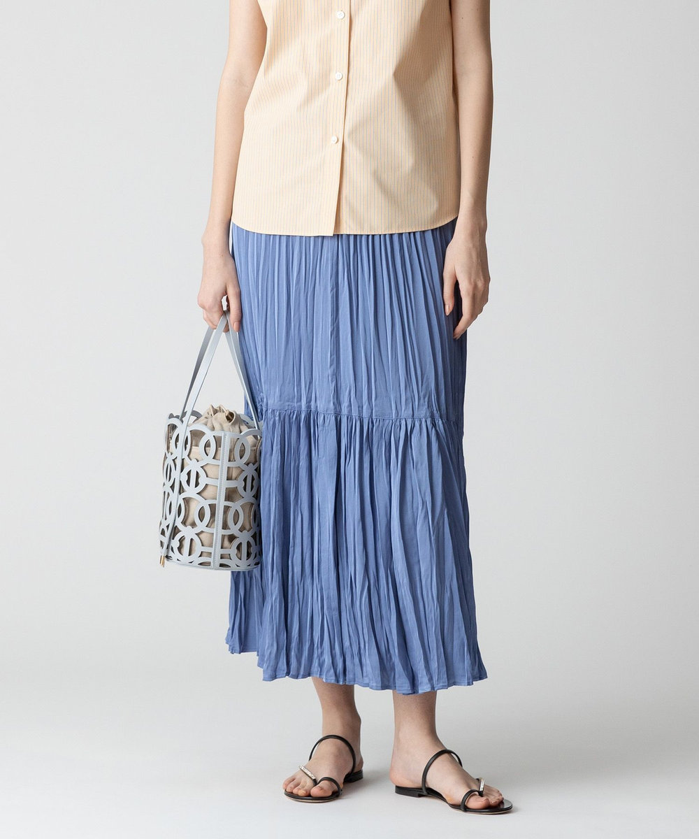 楊柳調プリーツマーメイドスカート|allureville OFFICIAL SITE