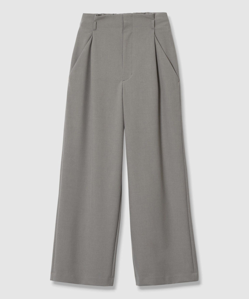 allureville TRストレッチヨークレスパンツ グレー (92)