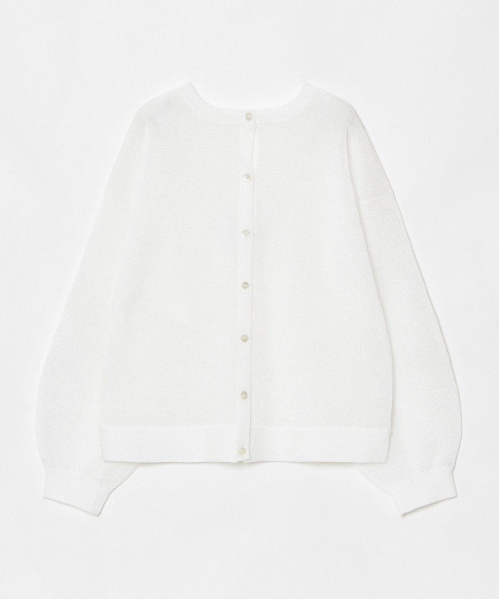 allureville スポンディッシュシアー2WAYプルオーバー オフホワイト (02)