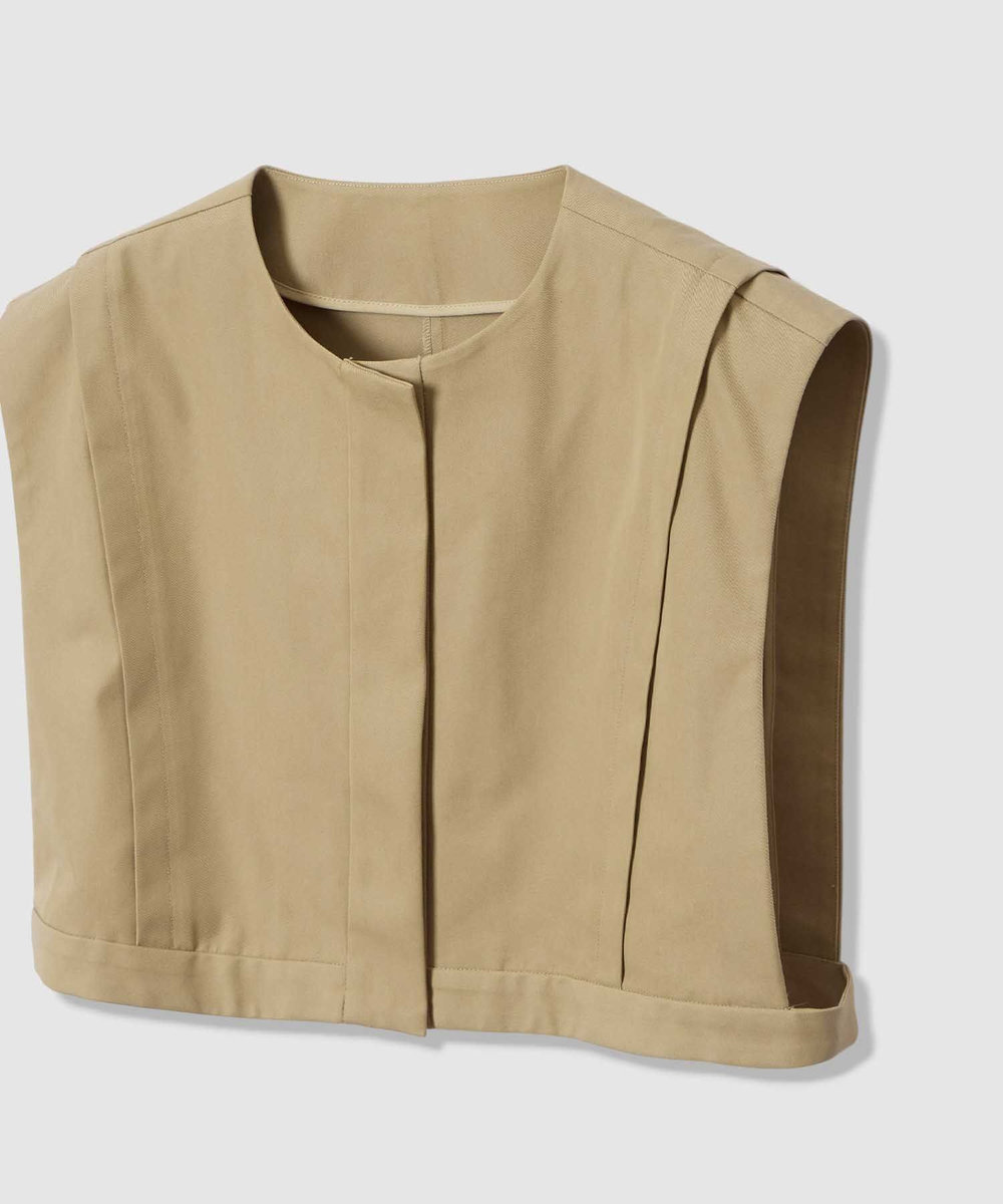 allureville 4WAYスタンドロングコート ベージュ (11)