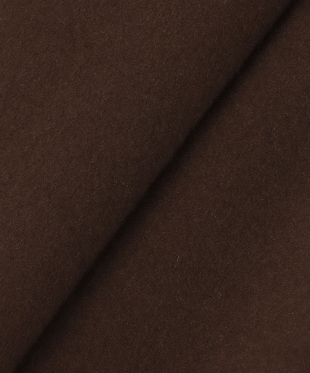 allureville ダブルビーバースタンドコート ブラウン (81)