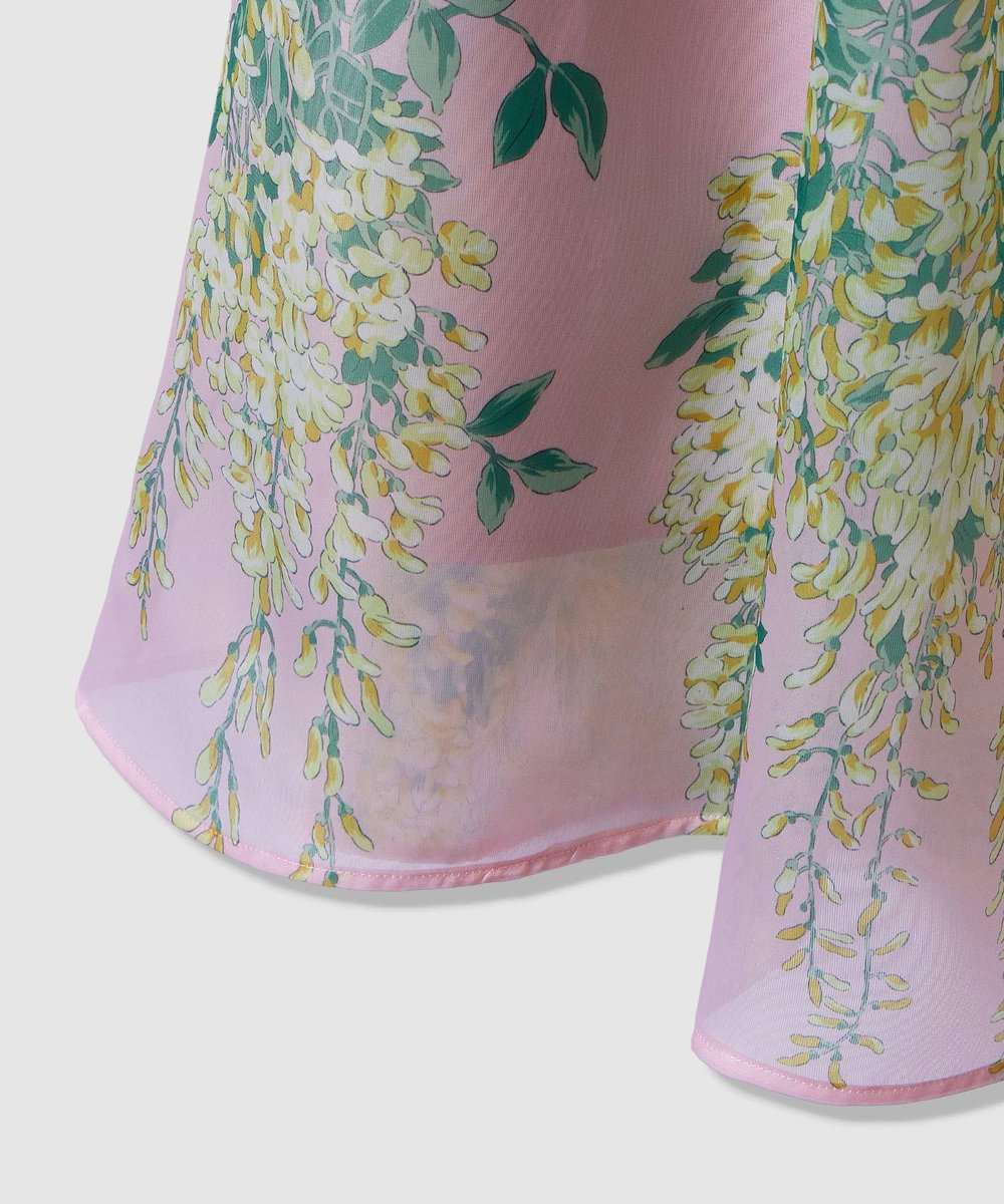 LOULOU WILLOUGHBY 【LOULOU WILLOUGHBY】RATTIオーガンフラワースカート ピンク (41)