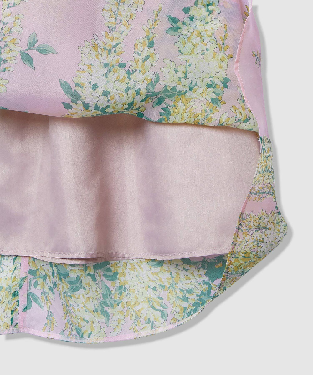 LOULOU WILLOUGHBY 【LOULOU WILLOUGHBY】RATTIオーガンフラワースカート ピンク (41)