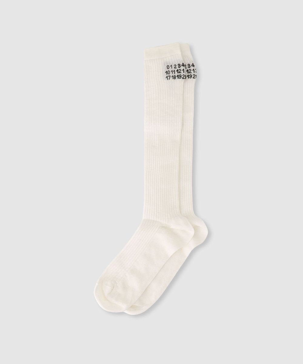 MM6 Maison Margiela(エムエム6 メゾン マルジェラ)】RIB SOCKS