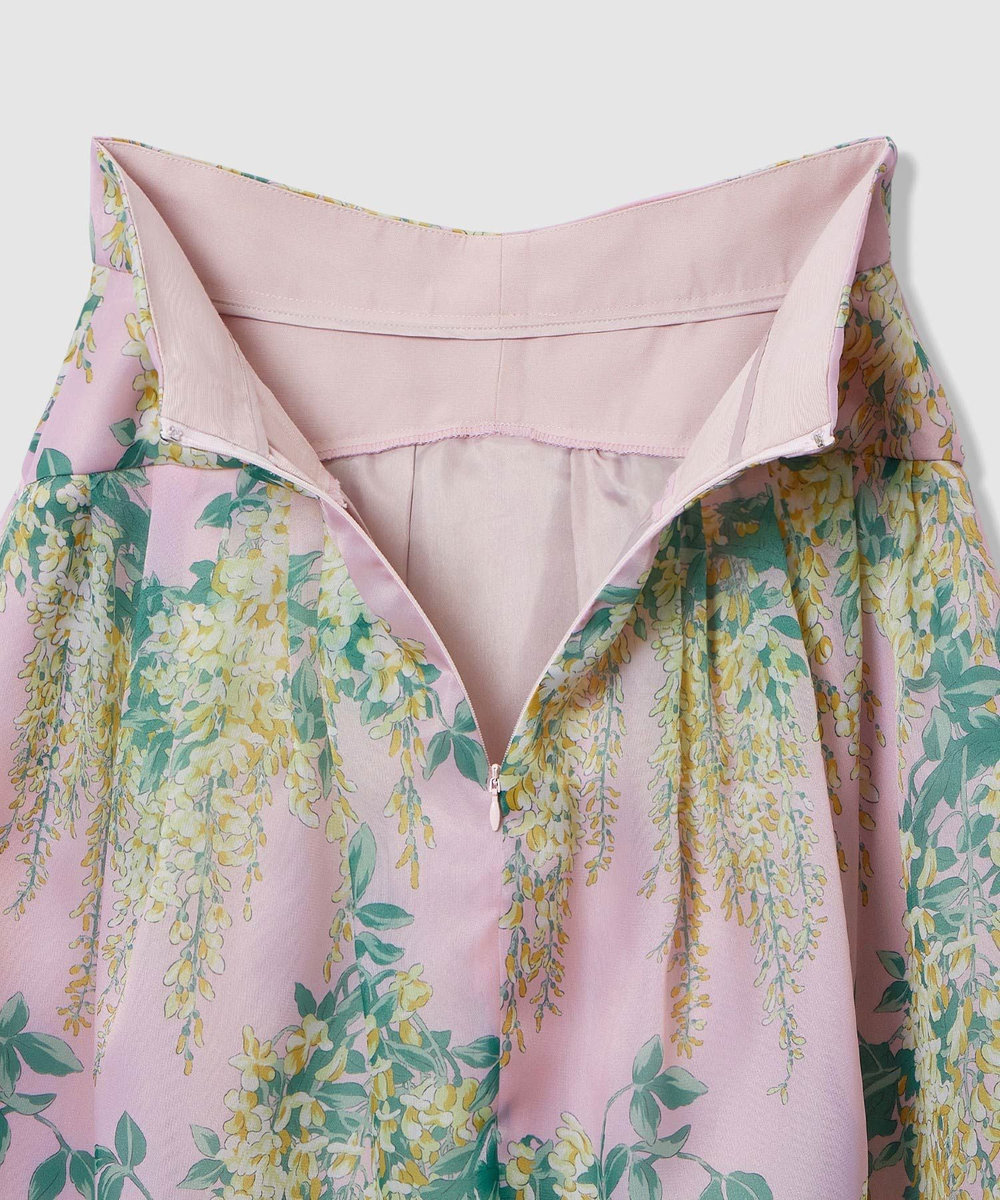 LOULOU WILLOUGHBY 【LOULOU WILLOUGHBY】RATTIオーガンフラワースカート ピンク (41)