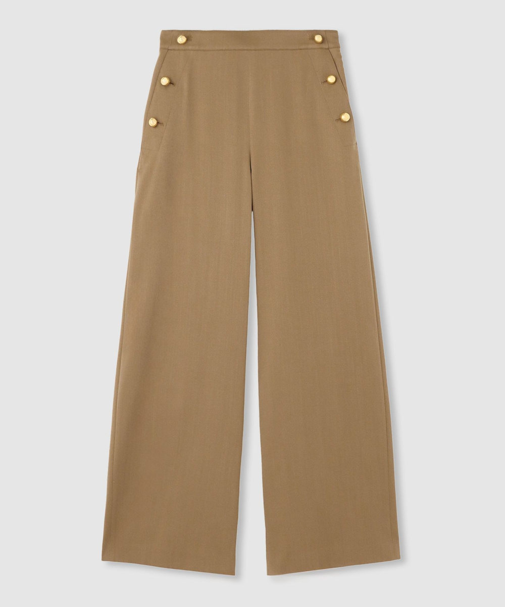 allureville デニムライクマリンパンツ キャメル (84)