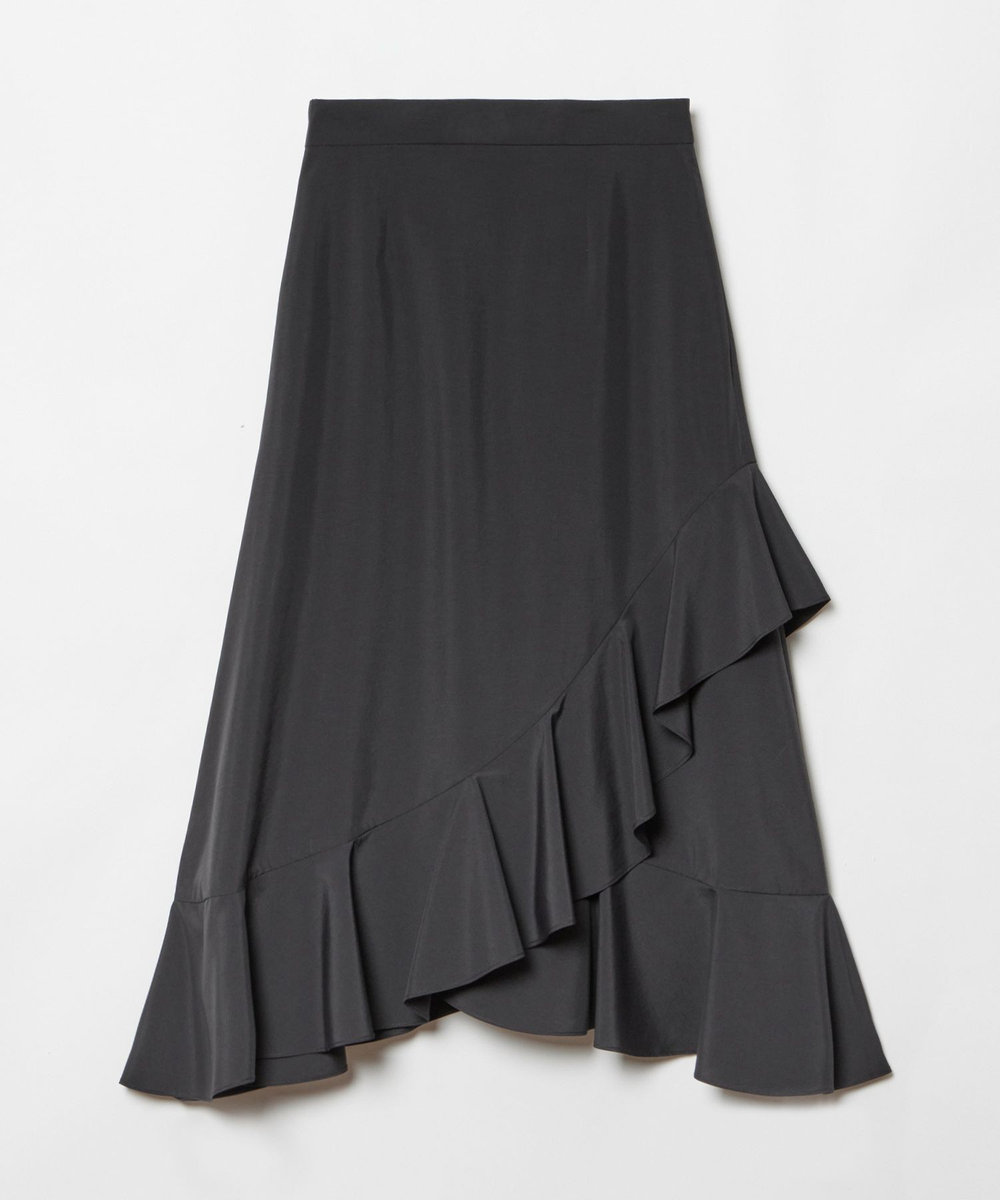 allureville ラッフルズマーメイドスカート ブラック (95)