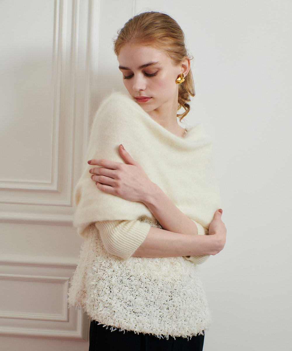 LOULOU WILLOUGHBY】クロスアームニット|allureville OFFICIAL SITE