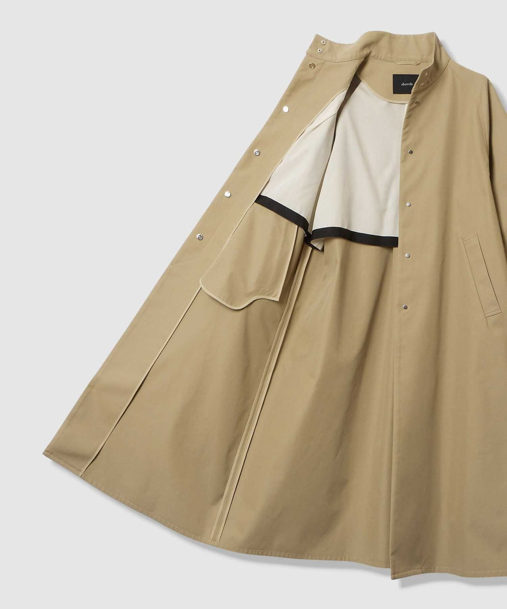 allureville 4WAYスタンドロングコート ベージュ (11)