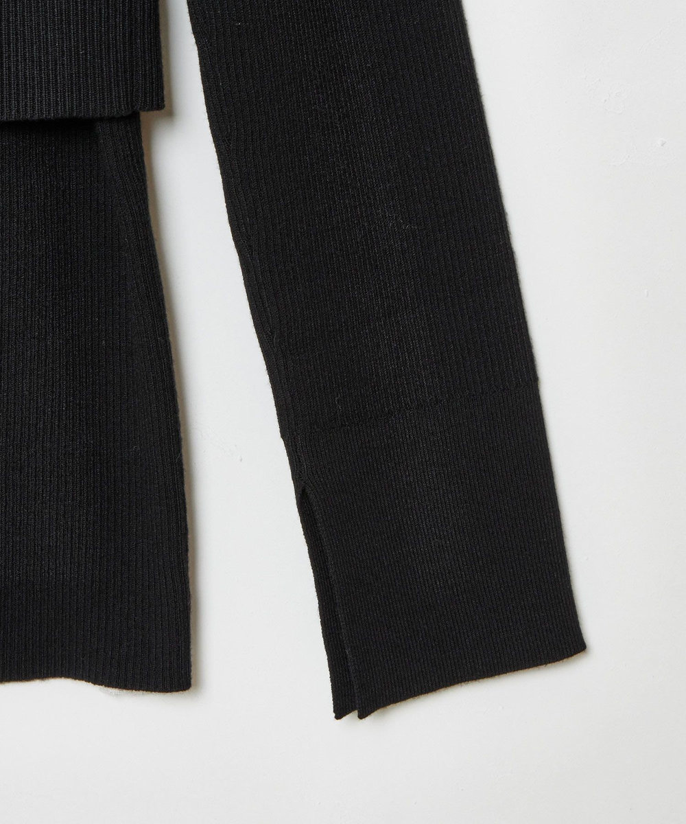 allureville マルチレイヤードセット ブラック (95)