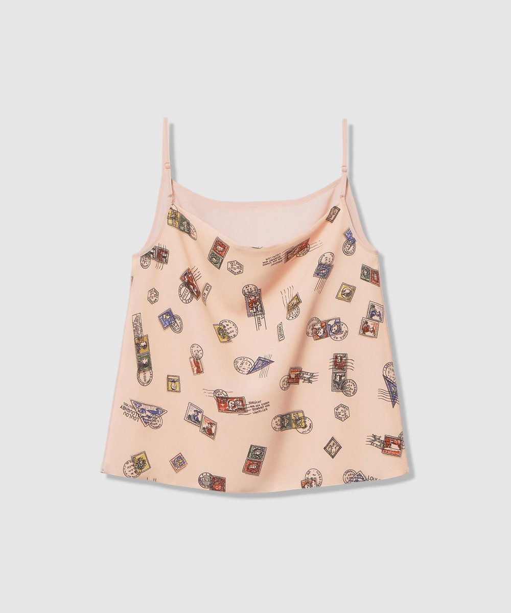 LOULOU WILLOUGHBY 【LOULOU WILLOUGHBY】レタープリントワンピース ピンク (41)