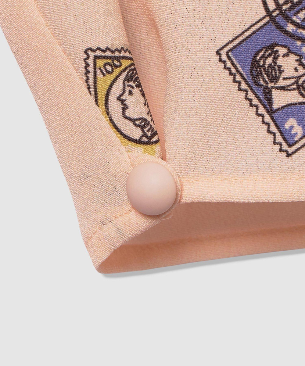 LOULOU WILLOUGHBY 【LOULOU WILLOUGHBY】レタープリントワンピース ピンク (41)