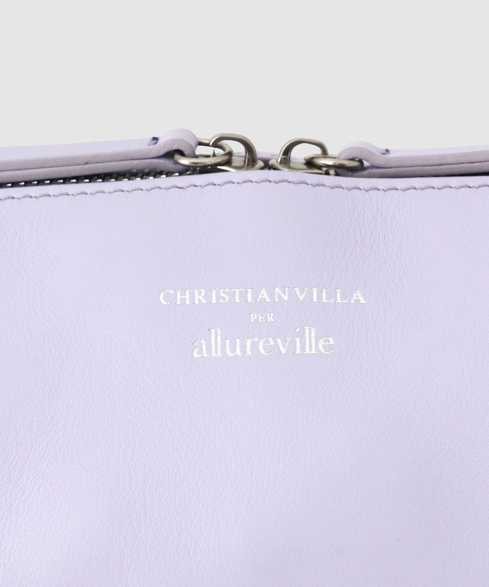 allureville ラウンドショルダーバッグ ラベンダー (53)