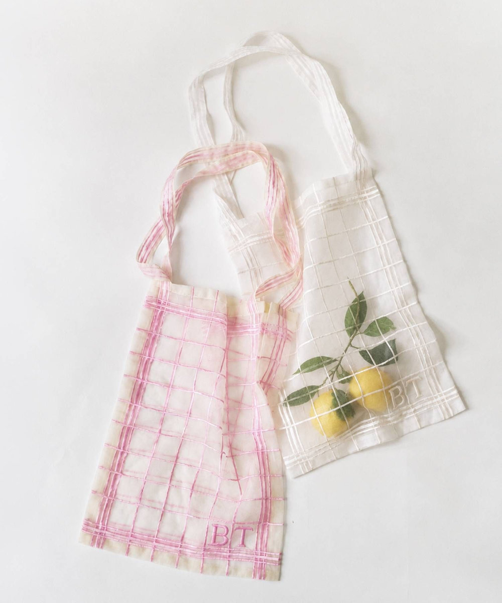 buying 【BRIGITTE TANAKA(ブリジット タナカ)】Sac Torchon Grand トートバッグ ホワイト (01)