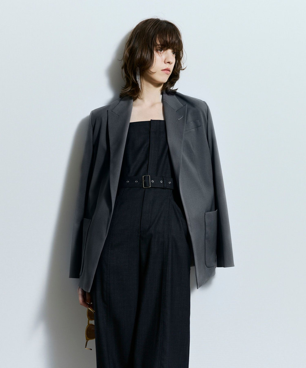 美品！！63800円 allureville素敵なブラックジャケット 説明文必読 美品！！ allureville素敵なブラックジャケット 説明文必読