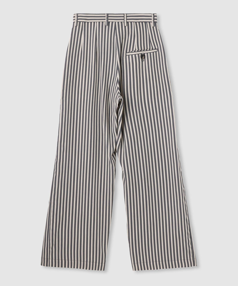 buying 【TELA(テラ)】STRIPED WIDE PANTS ブラック系 (98)