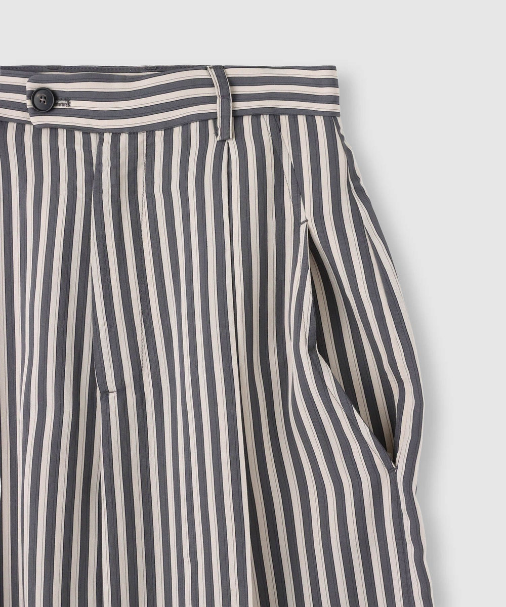 buying 【TELA(テラ)】STRIPED WIDE PANTS ブラック系 (98)