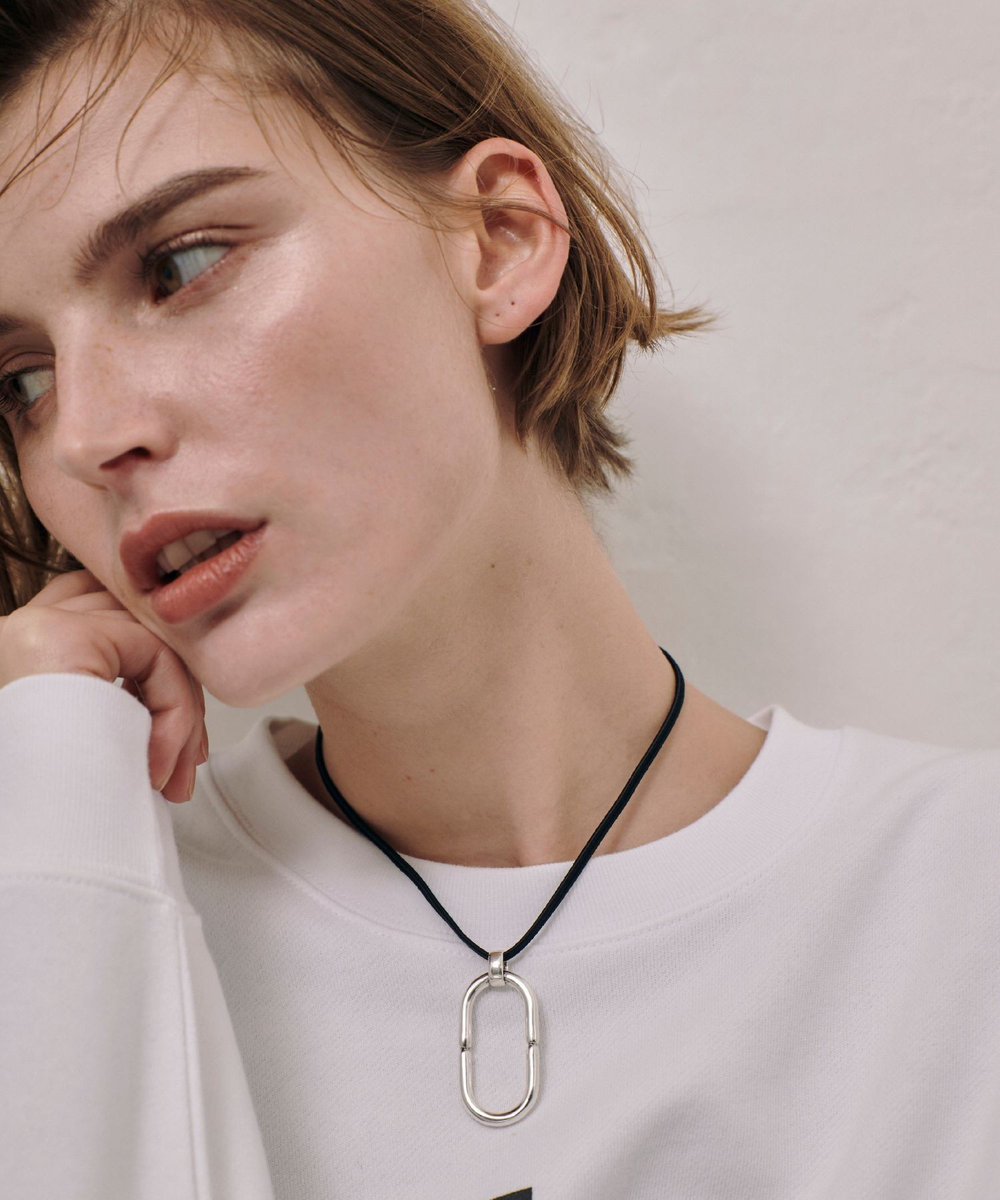 PHILIPPE AUDIBERT(フィリップオーディベール)】 LONG CORD NECKLACE