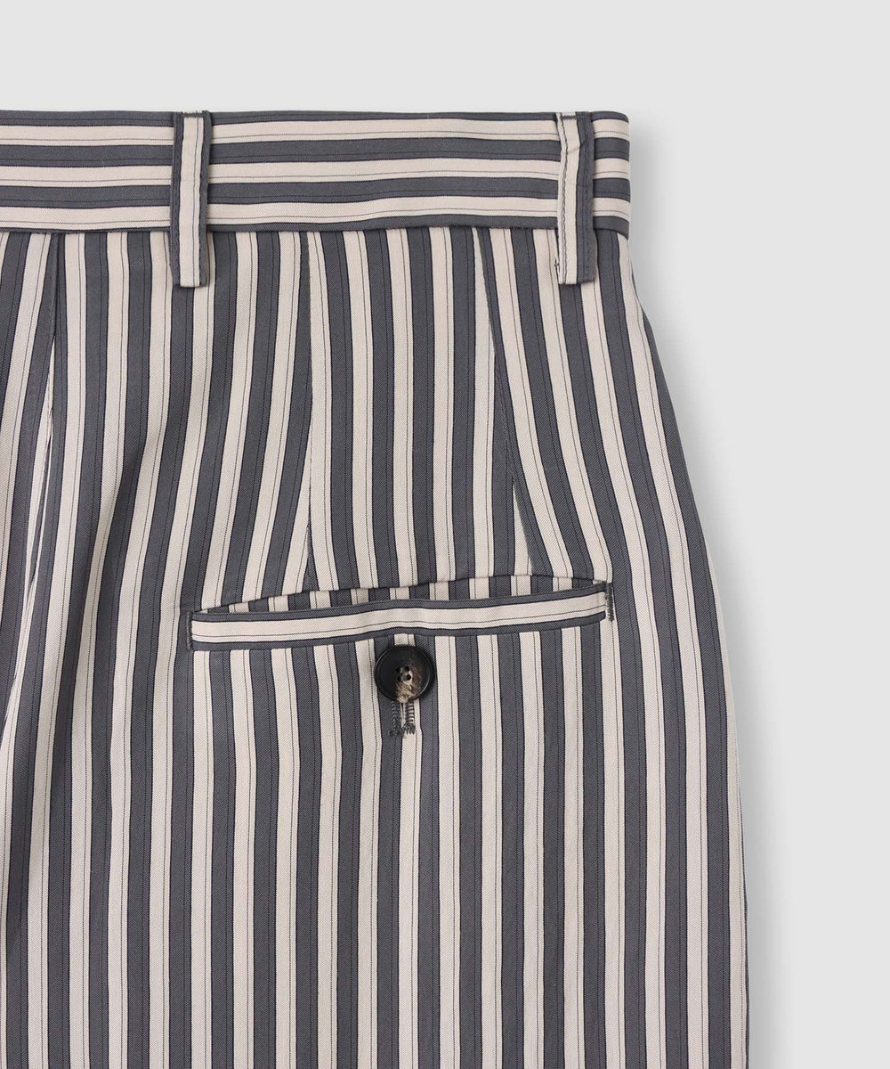 buying 【TELA(テラ)】STRIPED WIDE PANTS ブラック系 (98)