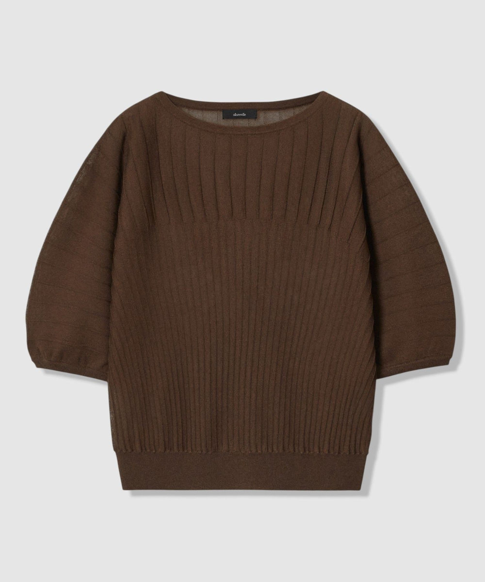 シアードルマンプルオーバー|allureville OFFICIAL SITE / ONLINE SHOP