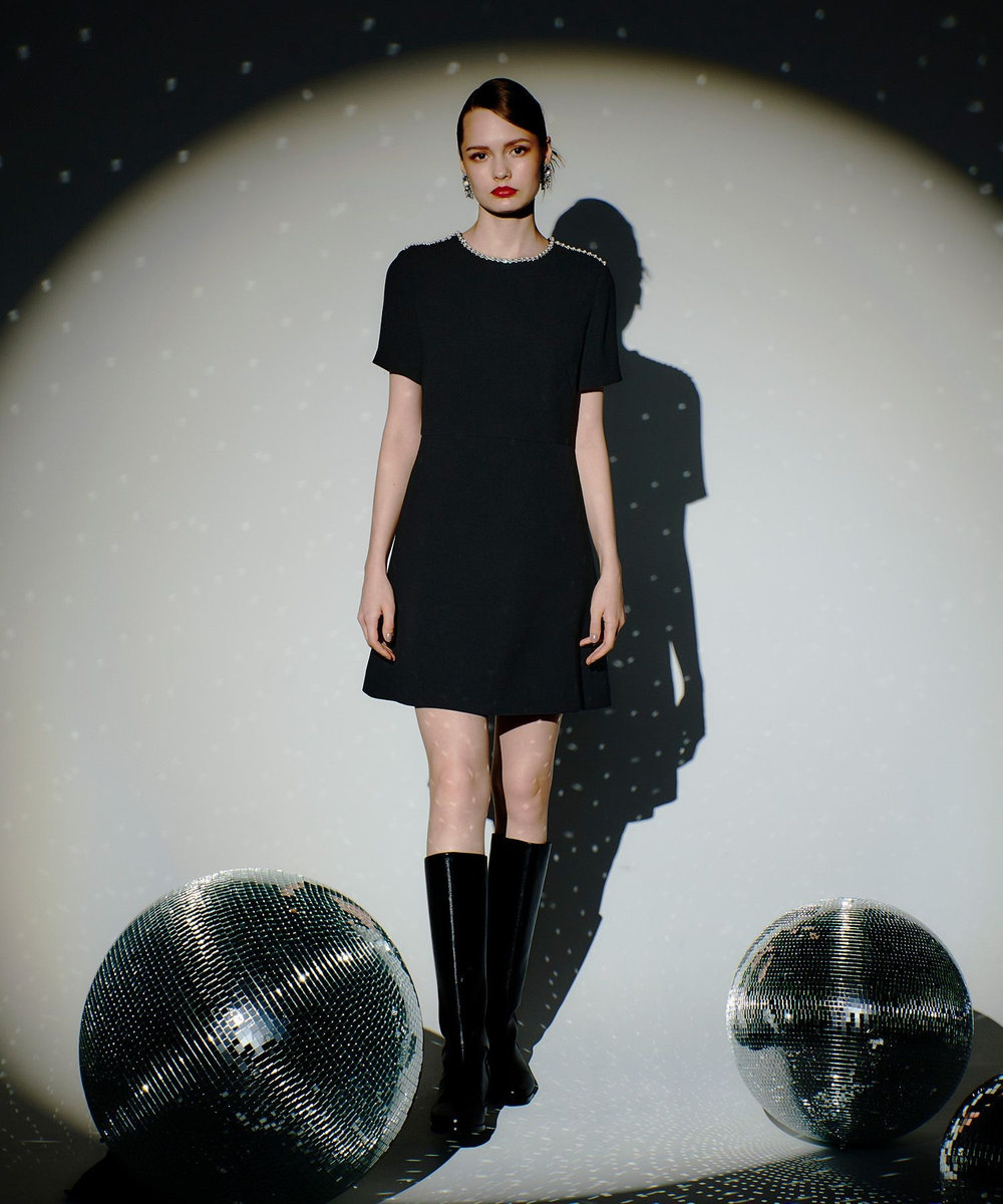 LOULOU WILLOUGHBY】ビジューミニワンピース|allureville OFFICIAL