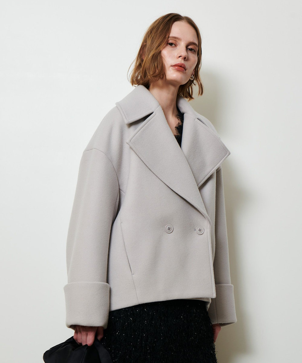 メルトンコクーンミドルコート|allureville OFFICIAL SITE / ONLINE