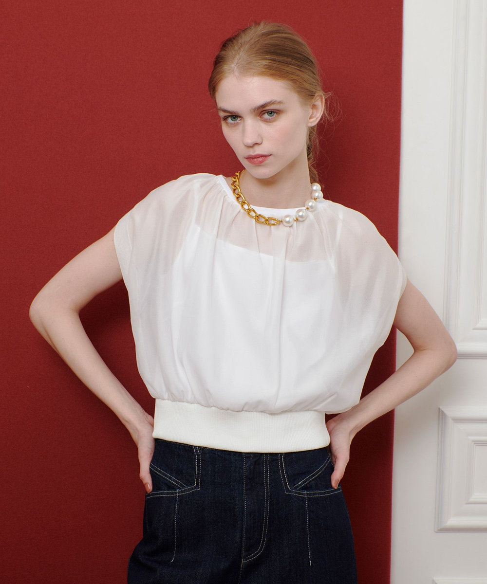 LOULOU WILLOUGHBY】キャミソールドッキングプルオーバー|allureville