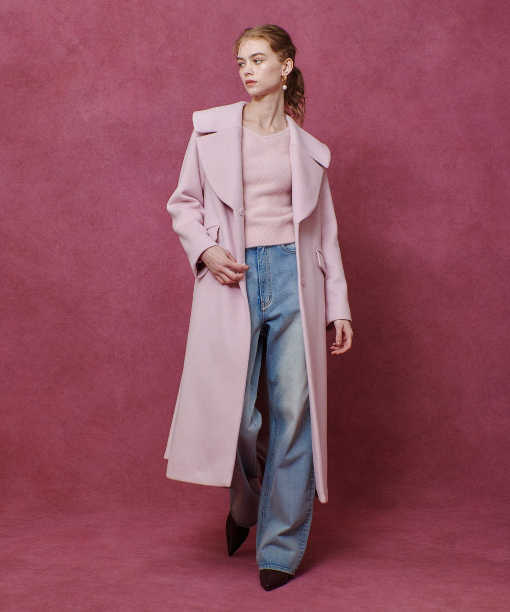 LOULOU WILLOUGHBY】ショートビーバーテーラーコート|allureville