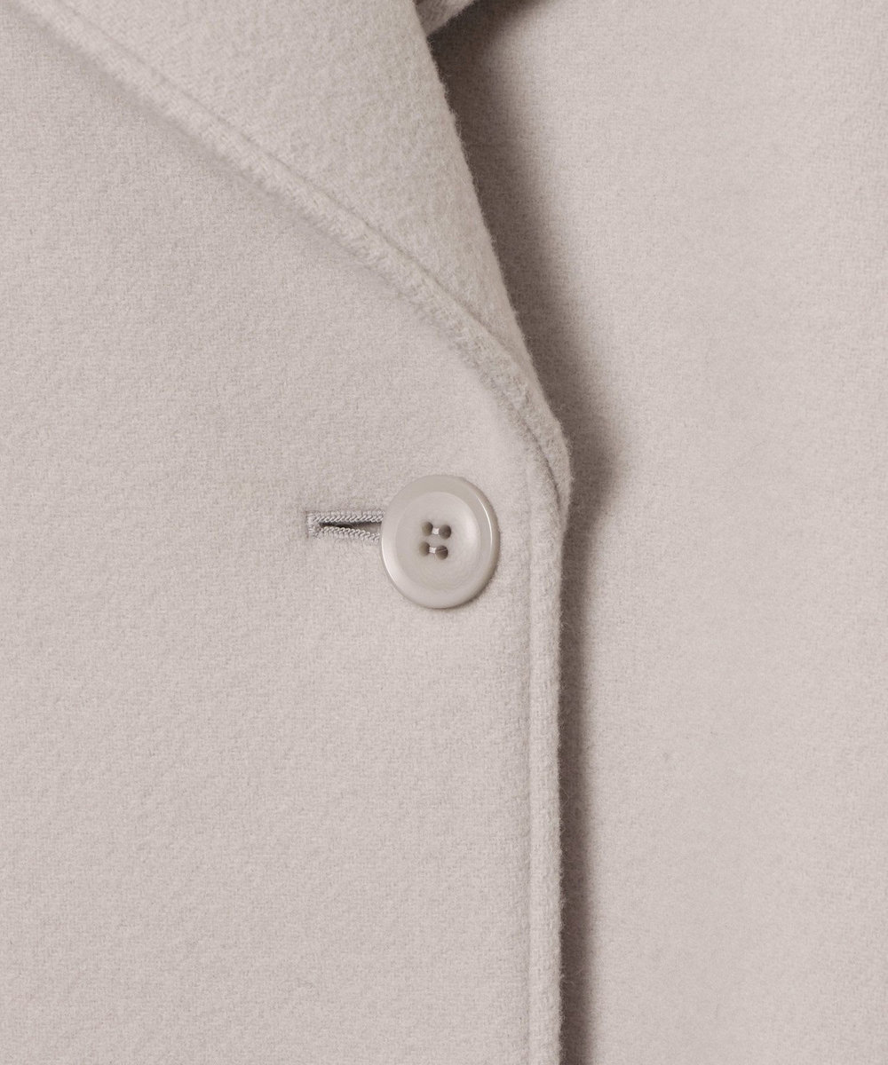 allureville メルトンコクーンミドルコート グレージュ (15)