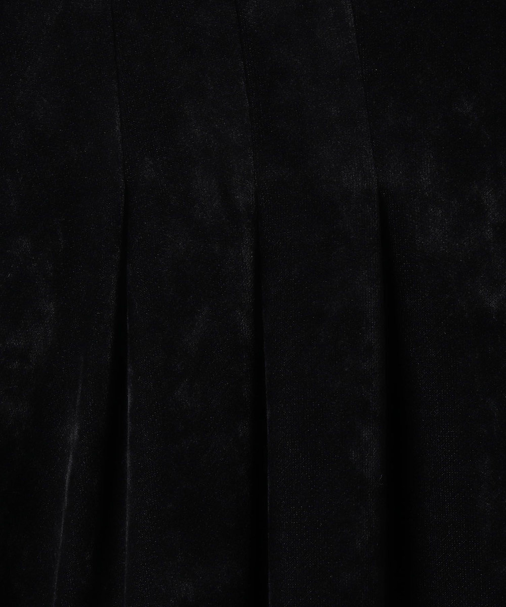 LOULOU WILLOUGHBY 【LOULOU WILLOUGHBY】ブライトコールタックワンピース ブラック (95)