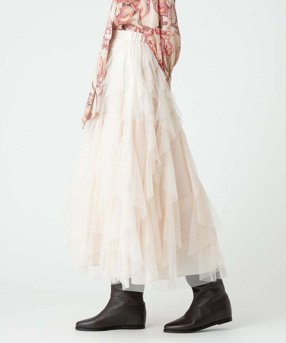 LOULOU WILLOUGHBY 【LOULOU WILLOUGHBY】◇チュチュスカート アイボリー (04)