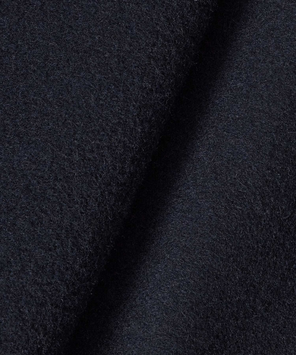 allureville パイルメルトンデザインＰコート ネイビー (65)