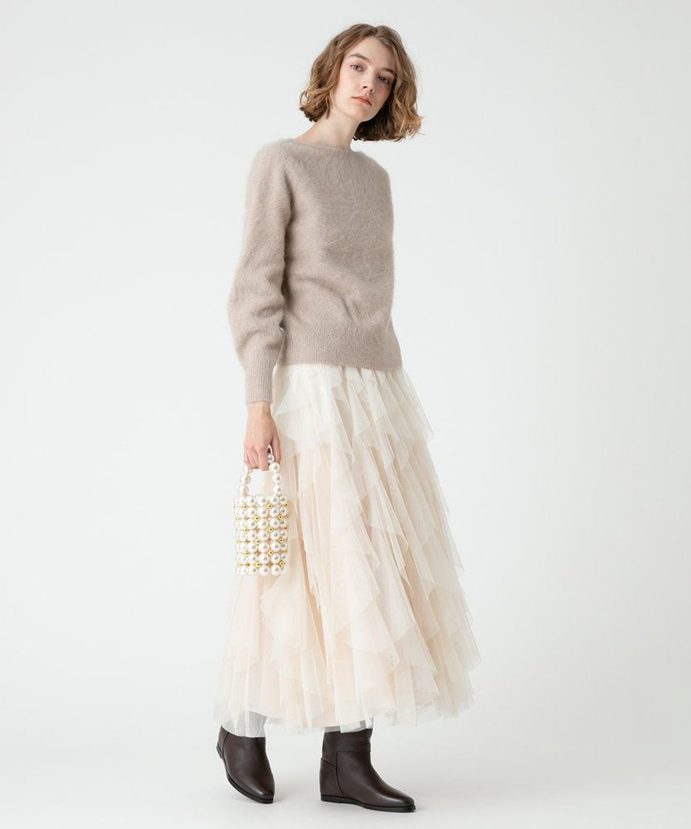 LOULOU WILLOUGHBY 【LOULOU WILLOUGHBY】◇チュチュスカート アイボリー (04)