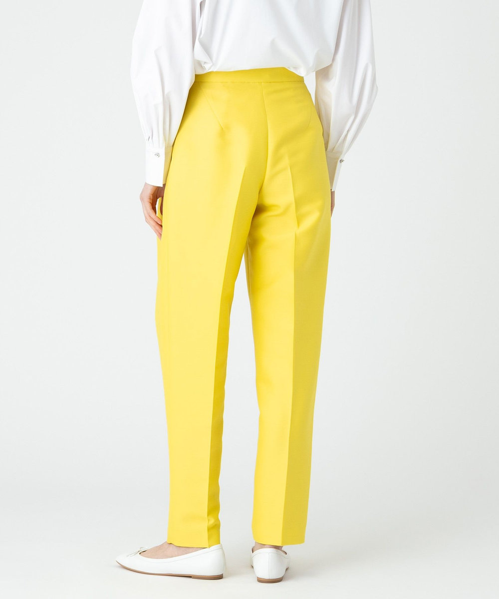 LOULOU WILLOUGHBY シルクウールタックパンツ イエロー (21)