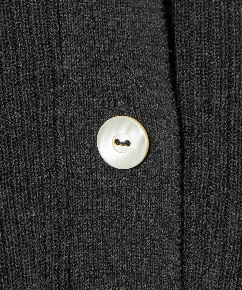 allureville ランダムストライプニットポロ グレー (92)