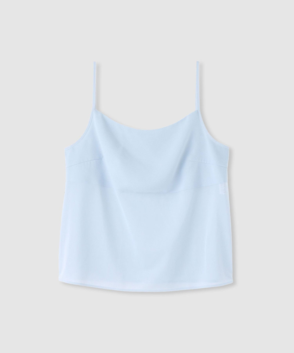 LOULOU WILLOUGHBY 【LOULOU WILLOUGHBY】セーラーカラージョーゼットブラウス サックス (63)