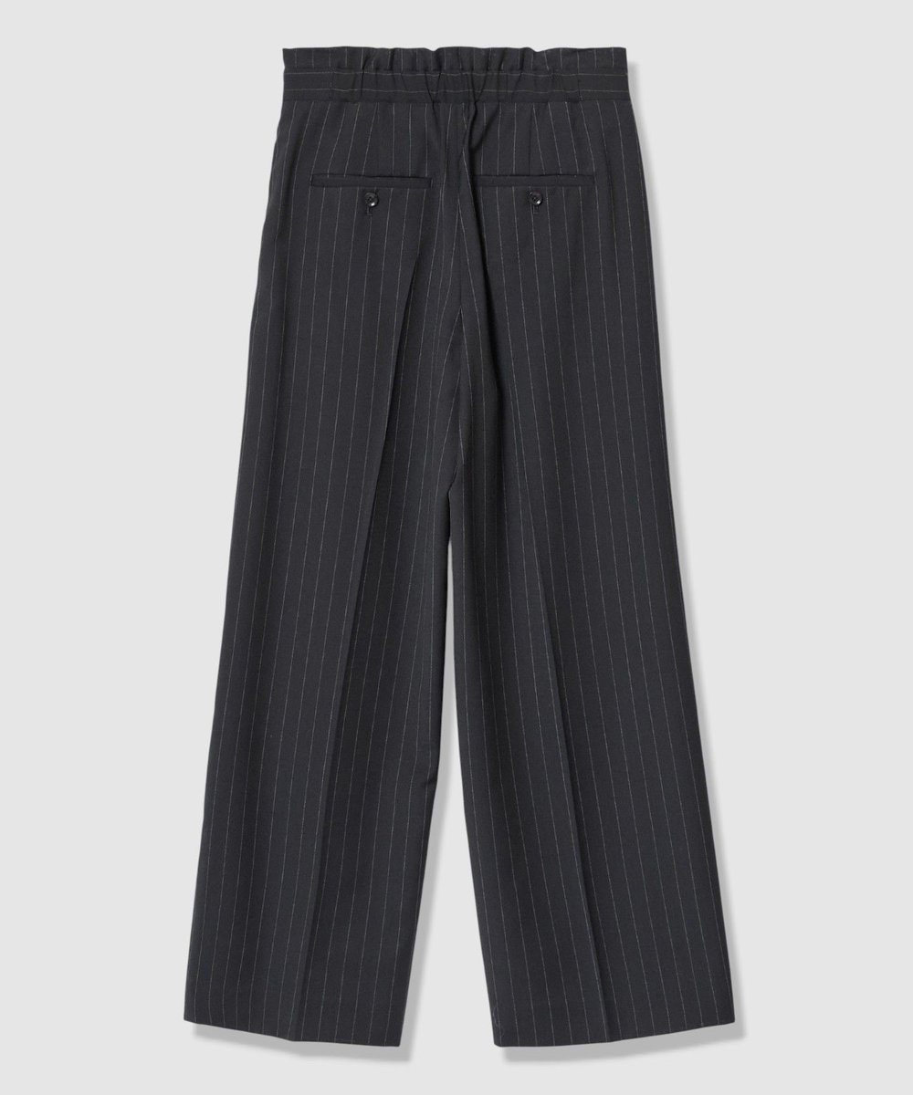 allureville ＴＷストライプウェストタックパンツ ネイビー (67)