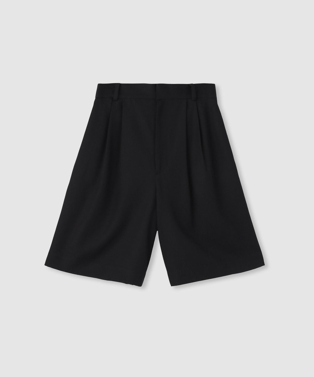 LOULOU WILLOUGHBY シックチノハーフパンツ ブラック (95)