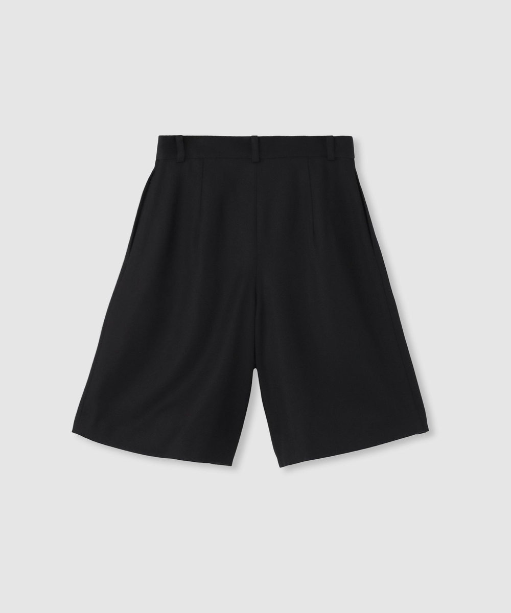 LOULOU WILLOUGHBY シックチノハーフパンツ ブラック (95)