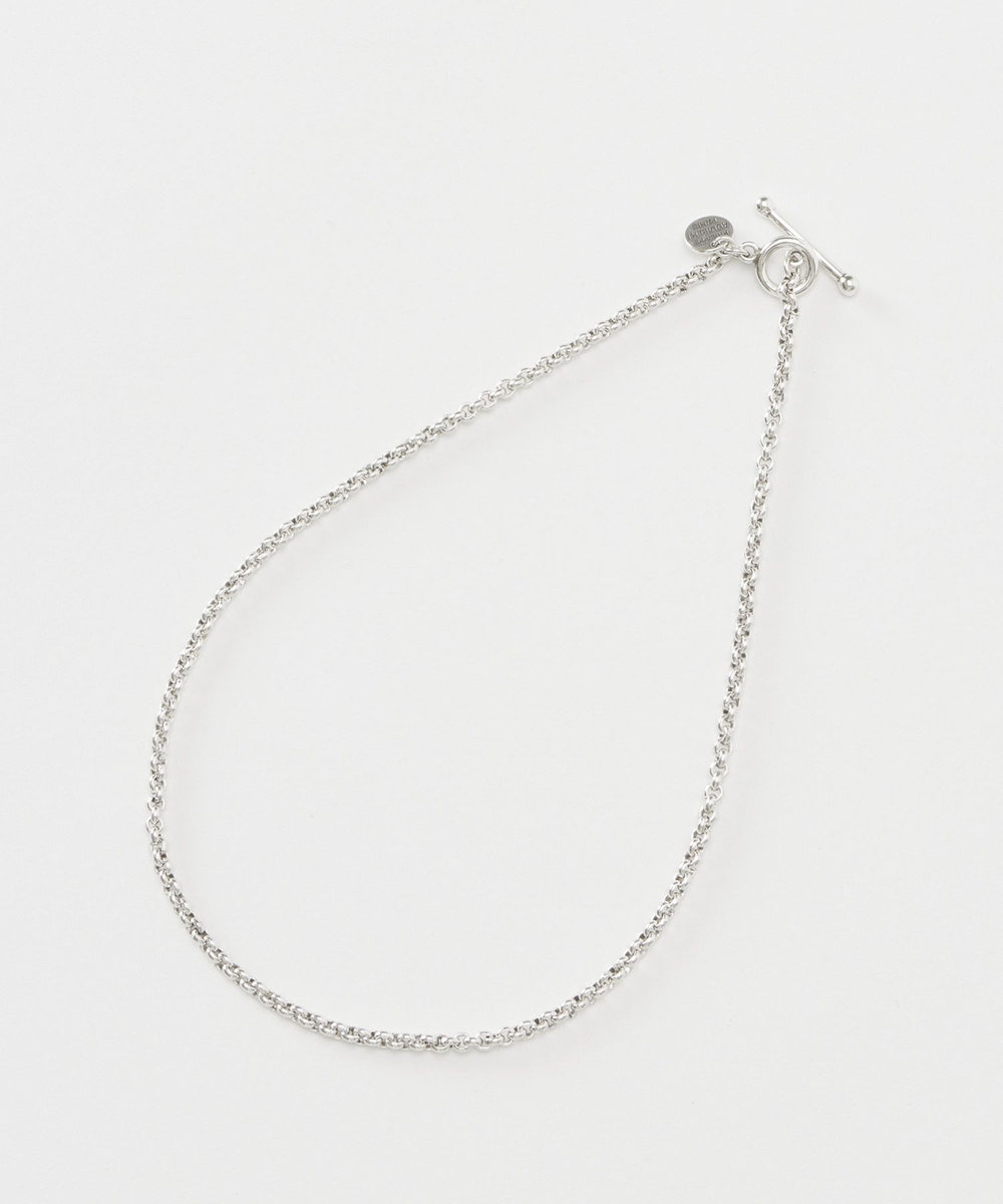 buying 【PHILIPPE AUDIBERT(フィリップオーディベール)】 SHORT CHAIN NECKLACE シルバー (90)