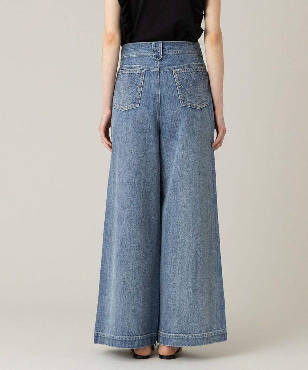 LOULOU WILLOUGHBY 【LOULOU WILLOUGHBY】◇デニムバギーパンツ ブルー (61)