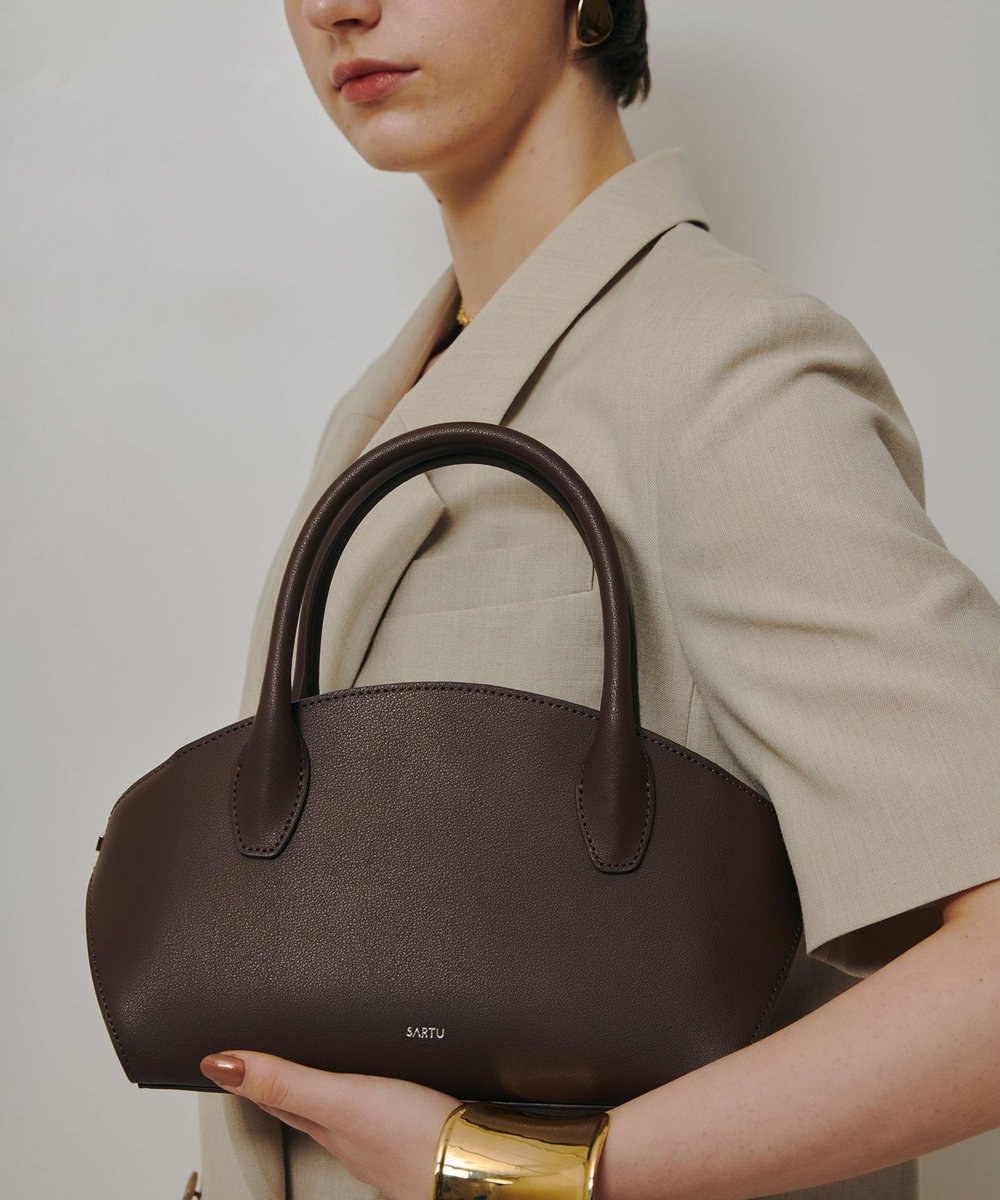 buying 【SARTU(サルトゥ)】KIE MINI トートバッグ ダークブラウン (82)